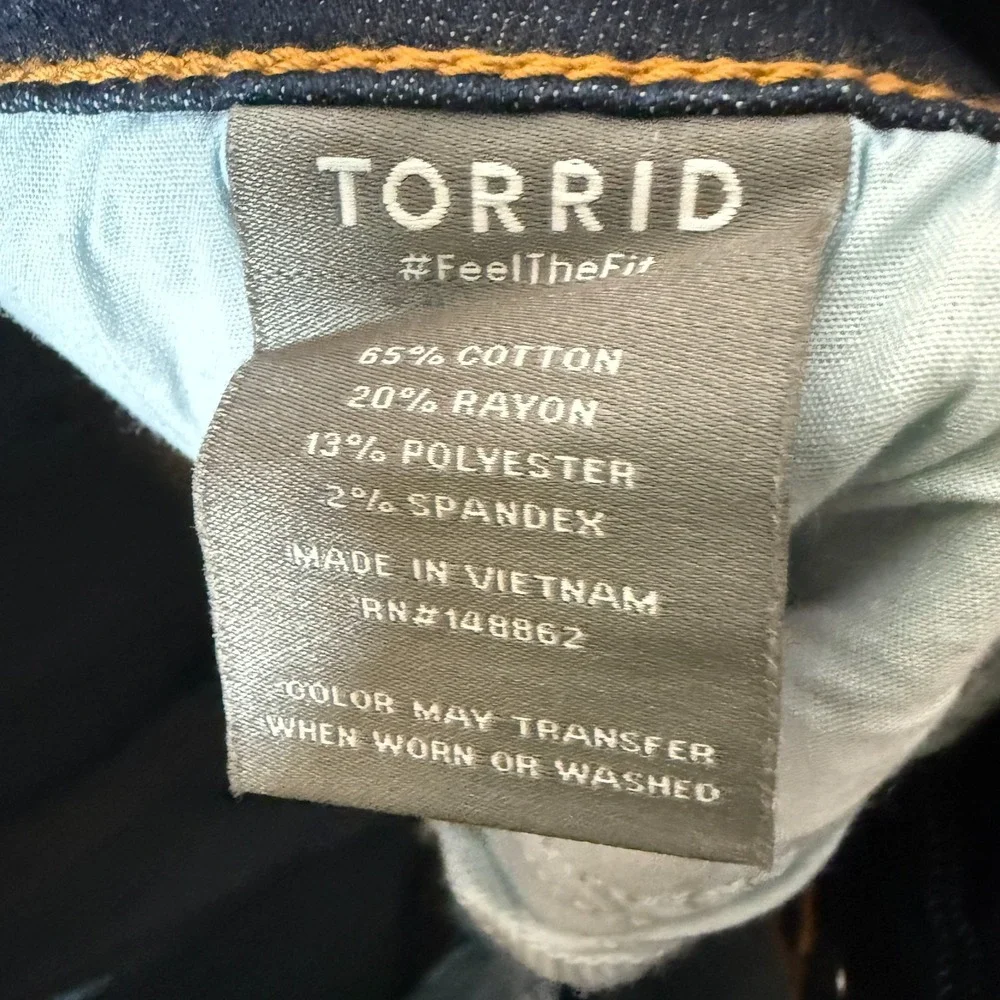 Torrid Jeans Womens 20R Blue Jegging Pants Plus Size Stretch Soft‎ Casual